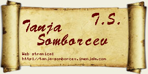 Tanja Somborčev vizit kartica